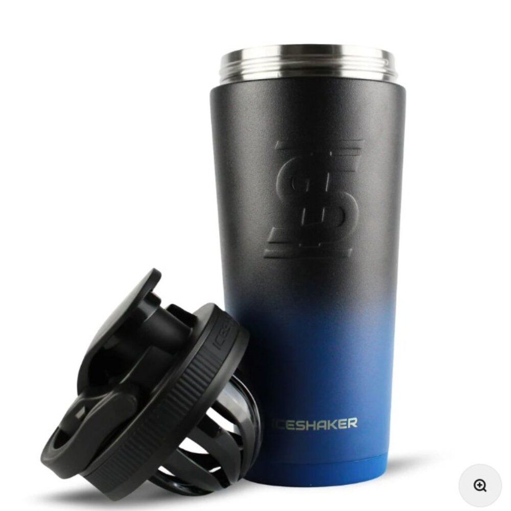 NEW IN BOX 26oz Ice Shaker Navy Black